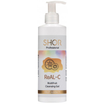 Купити - Shor Cosmetics Real-C MultiFruit Cleansing Gel - Мультифруктовий очищающий гель для обличчя