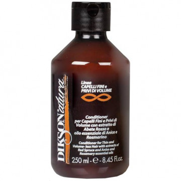 Купити - Dikson Natura Conditioner Volume - Кондиціонер для тонкого і позбавленого об'єму волосся з екстрактом червоної ялинки