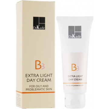 Купити - Dr. Kadir B3 Extra Light Day Cream for Oily and Problematic Skin - Екстралегкий крем для проблемної та жирної шкіри