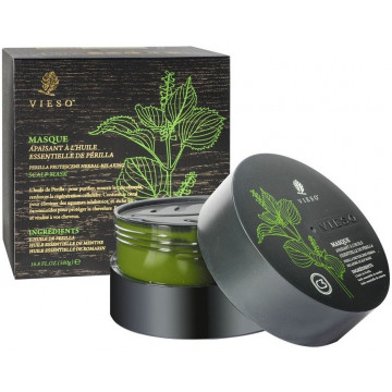 Купити - Vieso Perilla Frutescens Herbal Relaxing Scalp Mask - Релаксуюча маска для волосся та шкіри голови з екстрактом перили