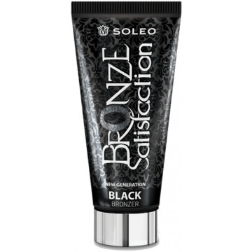 Купити - Soleo Satisfaction Black Bronzer - Збагачений бронзатор для загару в солярії