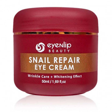 Купити - Eyenlip Snail Repair Eye Cream - Відновлюючий крем для очей з равликовим муцином