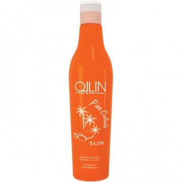 Купити - OLLIN Pina Colada Sun Shampoo Hair & Body - Шампунь для волосся і тіла