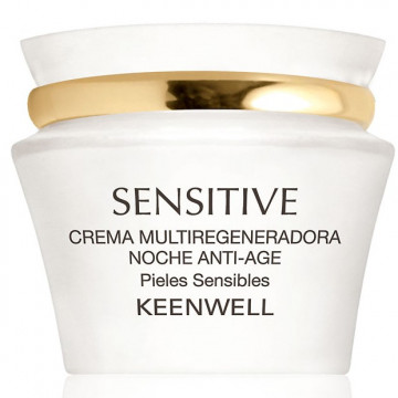 Купити - Keenwell Anti-Ageing Multiregenerative Night Cream - Нічний відновлюючий омолоджуючий крем для чутливої ​​шкіри