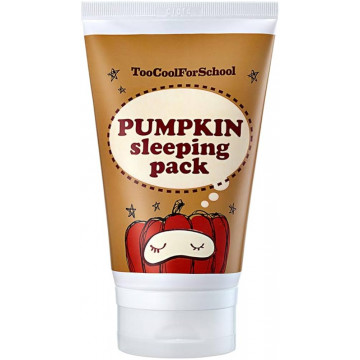 Купити - Too Cool For School Pumpkin Sleeping Pack - Нічна маска для обличчя з екстрактом гарбуза