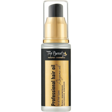 Купити - Top Beauty Argan Hair Oil - Арганова олія для ослабленого та пошкодженого волосся