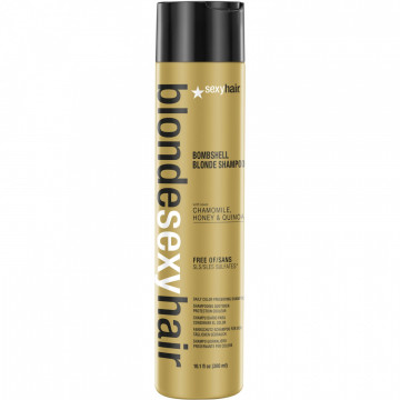 Купити - Sexy Hair Bombshell Blonde Daily Color Preserving Shampoo - Шампунь для збереження кольору Блонд без сульфатів