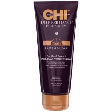 Купити - CHI Deep Brilliance Olive & Monoi Soothe & Protect - Захисний крем для шкіри голови і волосся