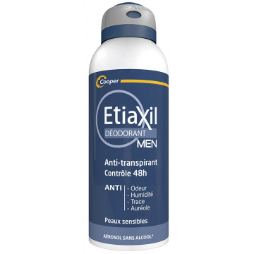 Купити - Etiaxil Antiperspirant Men Deo 48H Aerosol - Аерозольний антиперспірант "Захист 48 годин" для чоловіків