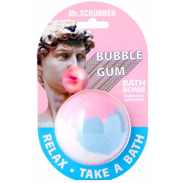 Купити - Mr.Scrubber Bath Bomb "Bubble Gum" - Бомбочка для ванни