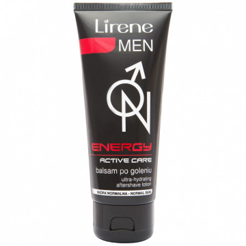 Купити - Lirene Men Energy Active Care Ultra-Hydrating Aftershave Lotion - Зволожуючий бальзам після гоління для нормальної шкіри