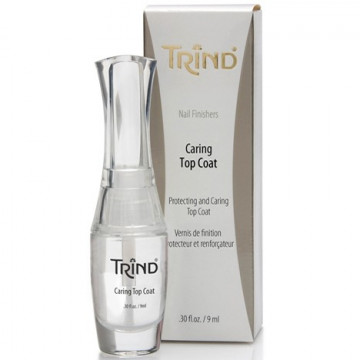 Купити - Trind Nail Finishers Caring Top Coat - Зкріплювач лаку, глянсовий