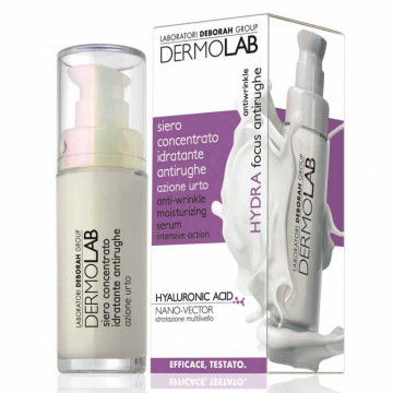 Купити - Deborah Dermolab Anti wrinkle Moisturizing Serum Intensive Action - Зволожуюча сироватка інтенсивного впливу "Проти зморшок"