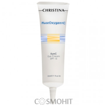 Купити - Christina FluorOxygen + C EyeC Eye Cream SPF 15 - Крем для шкіри навколо очей SPF 15