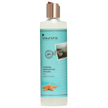 Купити - Sea of SPA Exfoliating Shower Gel With Loofah - Відлущуючий гель для душу з люфою (Ocean)