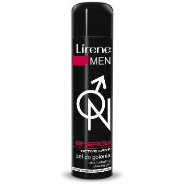 Купити - Lirene Men Energy Active Care Ultra-Hydrating Shaving Gel - Зволожуючий гель для гоління для нормальної шкіри