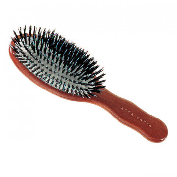 Купити - Acca Kappa Pneumatic Boar & Nylon Bristles Brush - Щітка для волосся масажна 17,5 см