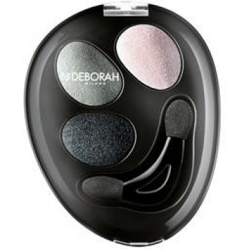 Купити - Deborah Hi-Tech Trio Eye Shadow - Тіні для очей тріо