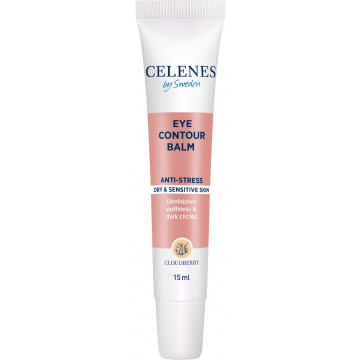 Купити - Celenes Cloudberry Eye Contour Balm - Антистресовий крем-бальзам для контуру очей з морошкою