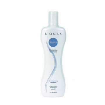 Купити - BioSilk Cleanse & Condition Thickening Shampoo - Потовщуючий шампунь для тонкого волосся