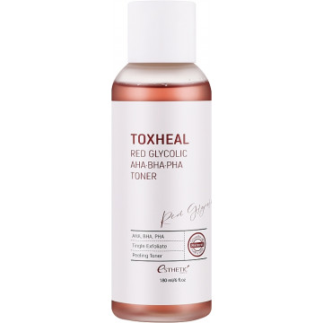 Купити - Esthetic House Toxheal Red Glycolic AHA-BHA-PHA Toner - Пілінг-тонер з гліколевою кислотою