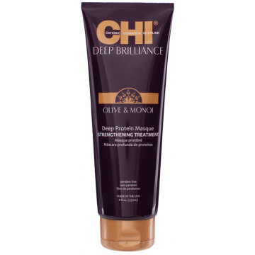 Купити - CHI Deep Brilliance Olive & Monoi Optimum Protein Masque - Протеїнова маска для волосся