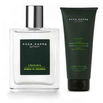 Купити - Acca Kappa Cedro Gift Set - Подарунковий набір (EDC100 + SHAMPOO / S / G100)