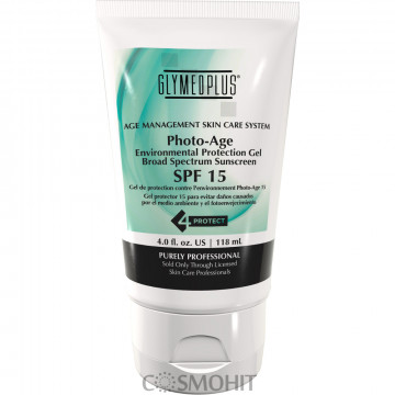 Купити - GlyMed Plus Age Management Photo-Age Environmental Protection Gel SPF15 - Захисний гель від фотостаріння SPF 15