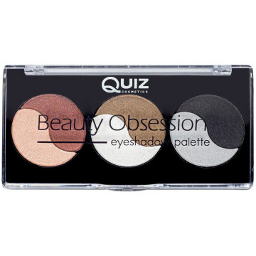 Купити - Quiz Cosmetics Beauty Obssesion Duo Eyeshadow Palette - Палетка тіней для повік