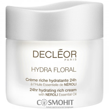 Купити - Decleor Hydra Floral Hydrating Rich Cream - Поживно-зволожуючий крем для зневодненої шкіри