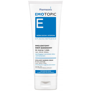 Купити - Pharmaceris E Emotopic Emollient Barrier Cream - Емолентний захисний крем для обличчя та тіла