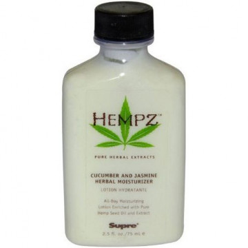 Купити - Hempz Cucumber Jasmine Herbal Moisturizer mini 65 мл - Зволожуюче рослинне молочко для тіла з огірком і жасмином