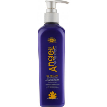 Купити - Angel Professional No Yellow Crystalline Conditioner - Кондиціонер для нейтралізації жовтого пігменту