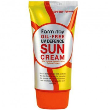 Купити - FarmStay Oil-Free UV Defence Sun Cream SPF50+ PA+++ - Сонцезахисний знежирений крем