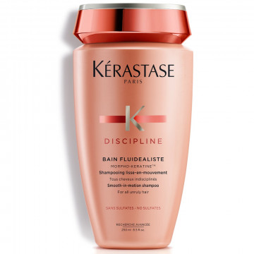 Купити - Kerastase Discipline Bain Fluidealiste Smooth-in-Motion Shampoo Sans Sulfates - Шампунь-ванна для розгладження неслухняного волосся (без сульфатів)