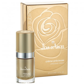 Купити - Jean D'Arcel Rose Sublime Precious Eye Cream - Дорогоцінний крем для області навколо очей