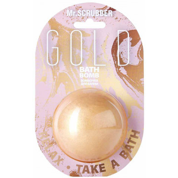Купити - Mr.Scrubber Bath Bomb "Gold" - Бомбочка для ванни
