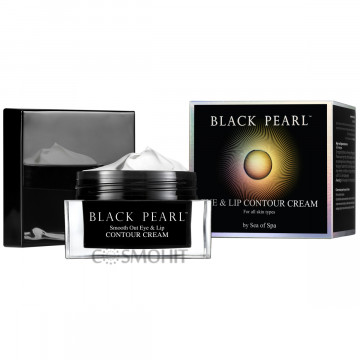 Купити - Sea of SPA Black Pearl Smooth Out Eye & Lip Contour Cream - Розгладжуючий крем для догляду за шкірою навколо очей і губ