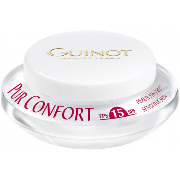 Купити - Guinot Creme Pur Confort SPF15 - Захисний заспокійливий крем