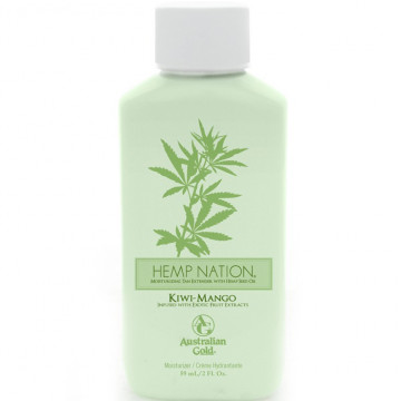 Купити - Australian Gold Hemp Nation Kiwi-Mango Body Lotion - Зволожуючий закріплювач засмаги Ківі-манго