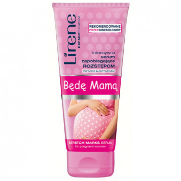 Купити - Lirene Stretch Marks Serum For Pregnant Woman - Інтенсивна сироватка від розтяжок для вагітних жінок