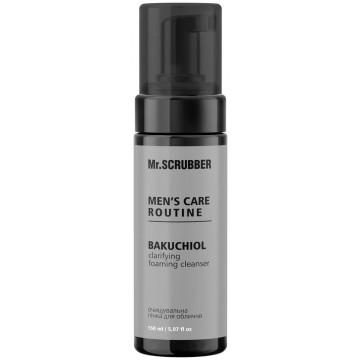 Купити - Mr.Scrubber Men's Care Routine Bakuchiol Clarifying Foaming Cleanser - Очищуюча пінка для обличчя