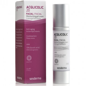 Купити - Sesderma Acglicolic 20 Moisturizing Gel Cream - Зволожуючий крем-гель