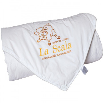 Купити - La Scala ODOA - Двоспальна ковдра (австралійським овечка)