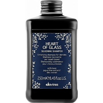 Купити - Davines Heart Of Glass Silkening Shampoo - Шампунь для шовковистості та підтримки блонду