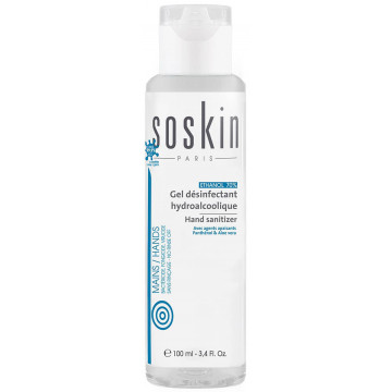 Купити - Soskin Hydroalcoholic Disinfectant Gel Hand Sanitizer - Антисептичний гель для рук з алое