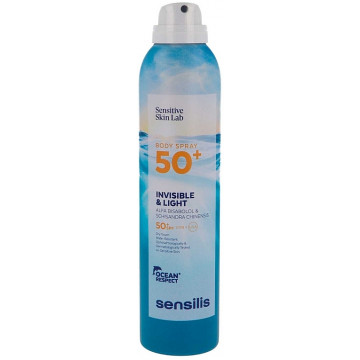 Купити - Sensilis Body Spray SPF50+ - Сонцезахисний спрей для тіла