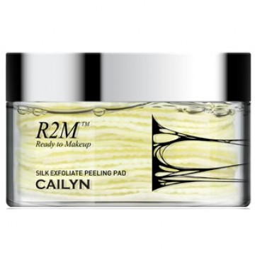 Купити - Cailyn R2M Silk Exfoliate Peeling Pad - Бавовняні подушечки для пілінгу обличчя