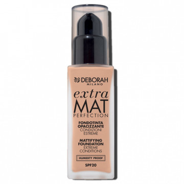 Купити - Deborah Extra Mat Perfectio - Матирующая тональна основа для обличчя