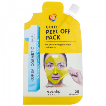 Купити - Eyenlip Gold Peel Off Pack - Маска-плівка з золотом